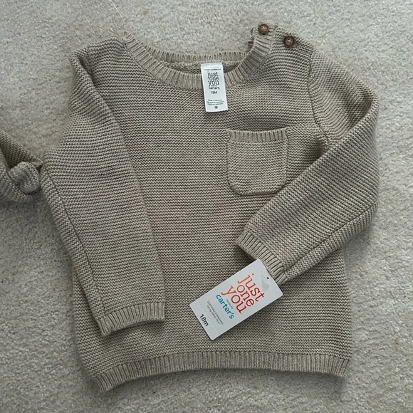 NEW Baby Knit Sweater, Pants Set - Picture 2 of 5